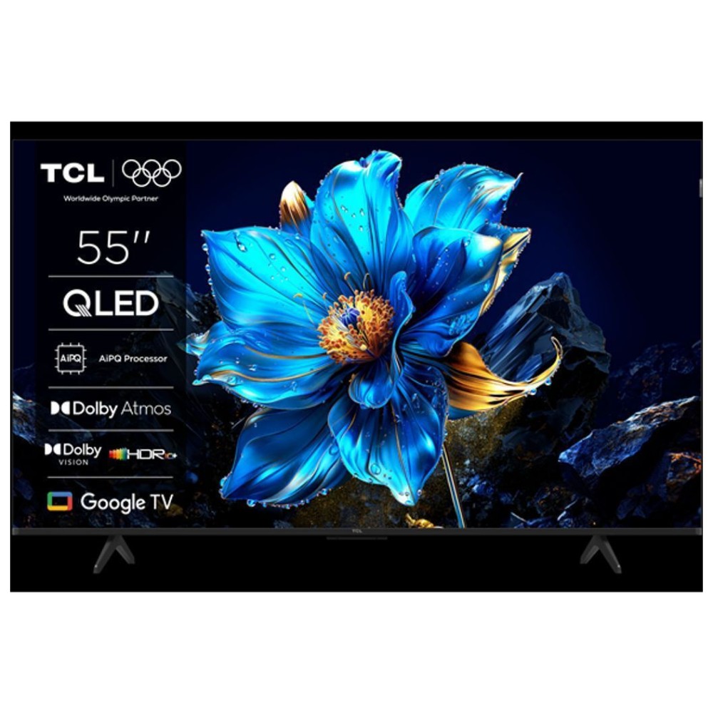 TCL 55P7K Smart Τηλεόραση 55" 4K UHD QLED HDR 2025