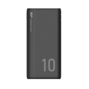 Silicon Power GP15 Power Bank 10000mAh 2x USB output 2.1A Μαύρο SP10KMAPBKGP150K