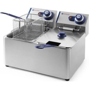 Hendi 205853 Ηλεκτρική Φριτέζα Διπλή 6.6kW Χωρητικότητας 2x6lt Blue Line