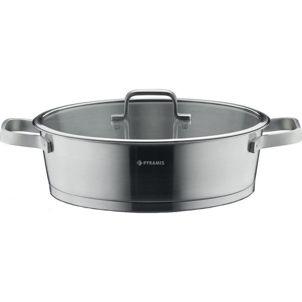 Pyramis 014001601 Σωτέζα Pure Line από Ανοξείδωτο Ατσάλι 26cm
