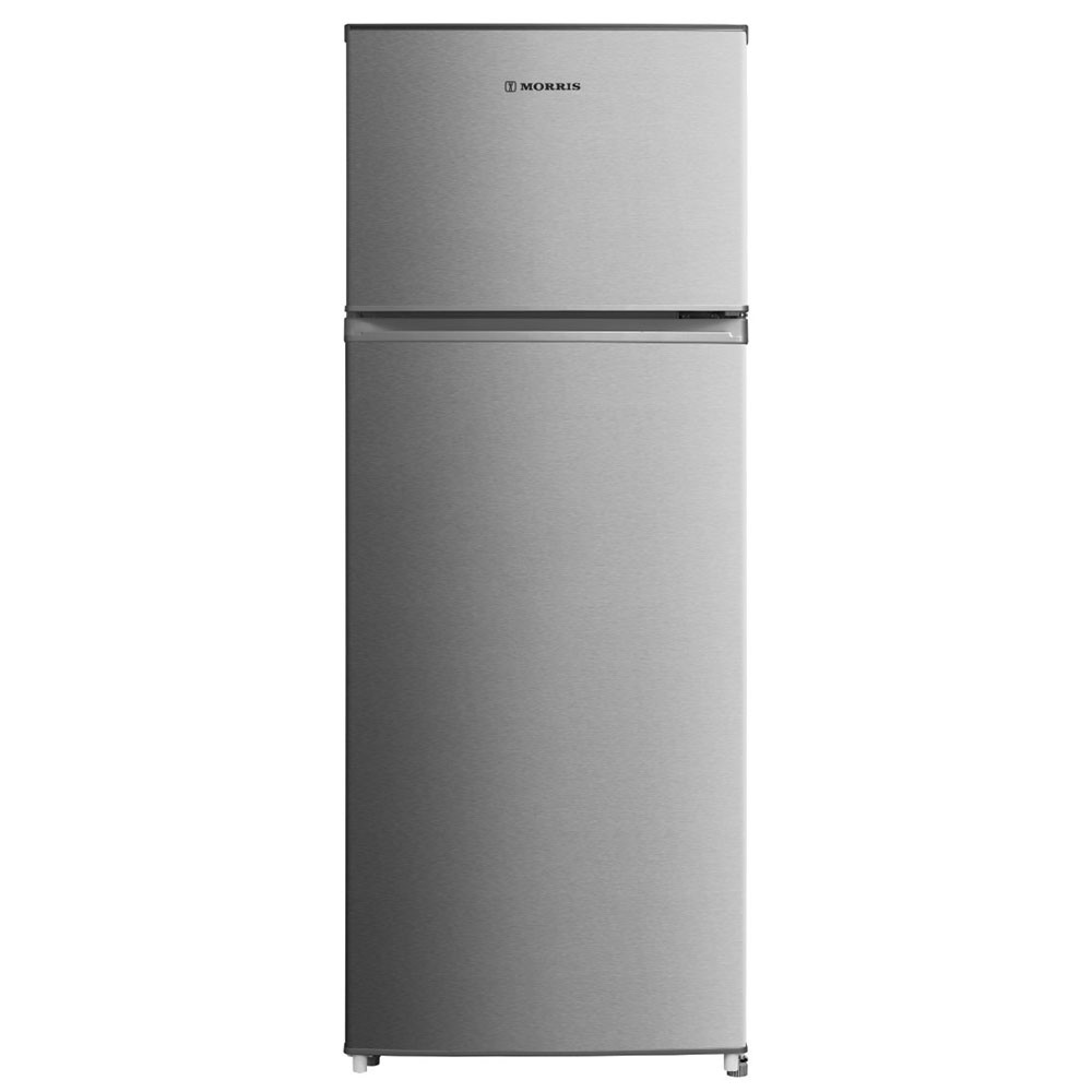 Morris T72205DTD Ψυγείο Δίπορτο 204lt Υ143xΠ55xΒ55cm Inox