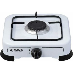 Brock GS 001 W Επιτραπέζια Εστία Υγραερίου Μονή Λευκή
