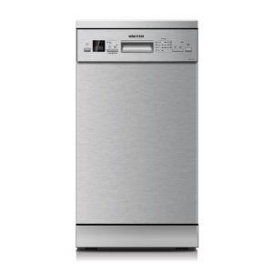 United DWU-10451FSI Ελεύθερο Πλυντήριο Πιάτων για 10 Σερβίτσια Π45cm Inox