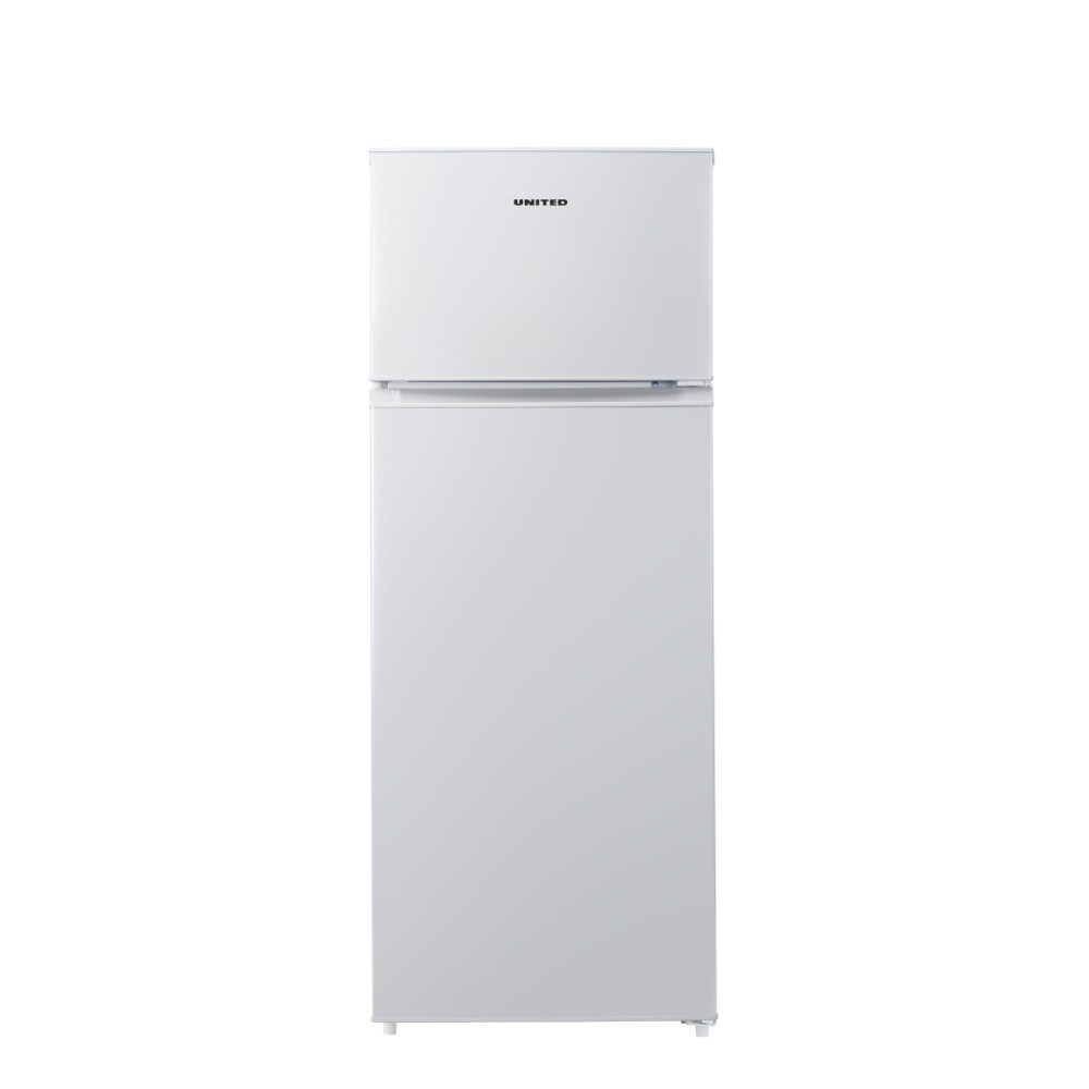 United UDW-1437E Ψυγείο Δίπορτο 210lt Υ143xΠ55xΒ55cm Λευκό
