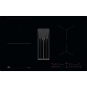 AEG TH84CB03CB Επαγωγική Εστία Αυτόνομη με Απορροφητήρα 80x51cm