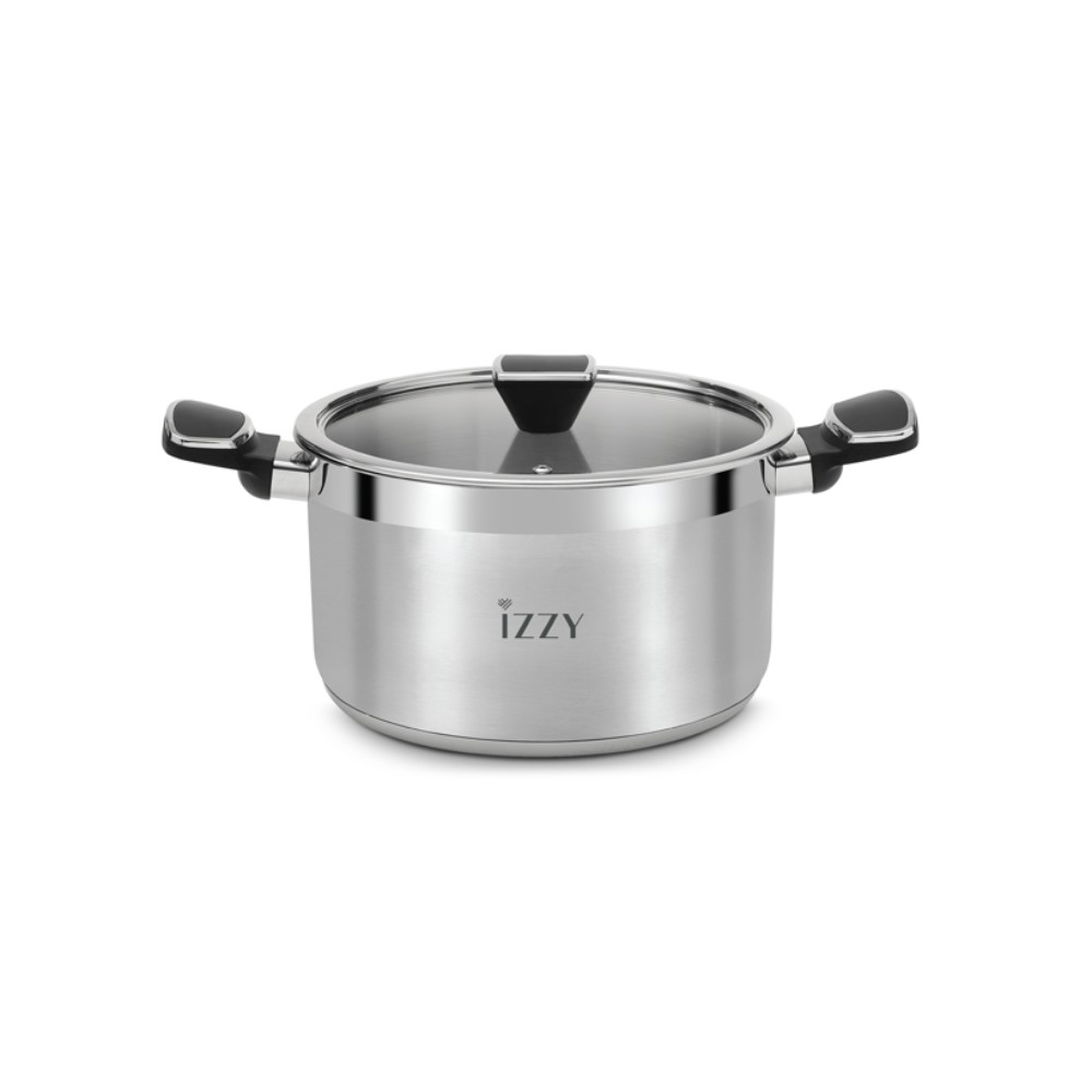 Izzy Top Chef Κατσαρόλα από Ανοξείδωτο Ατσάλι 20cm 225019
