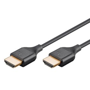 GOOBAY Καλώδιο HDMI 75295 με Ethernet slim 4K/60Hz 18 Gbps 3m μαύρο
