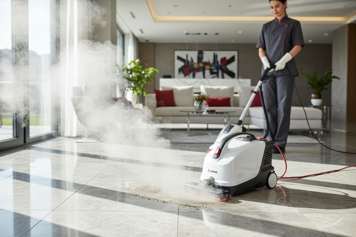 σύγχρονος ατμοκαθαριστής εφαρμογή