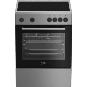 Beko FBM 6701X Κουζίνα 66lt με Κεραμικές Εστίες Π60cm Inox