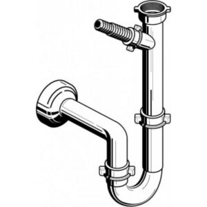 Pyramis 521055801 Σιφόν για 1 Γούρνα Νεροχύτη