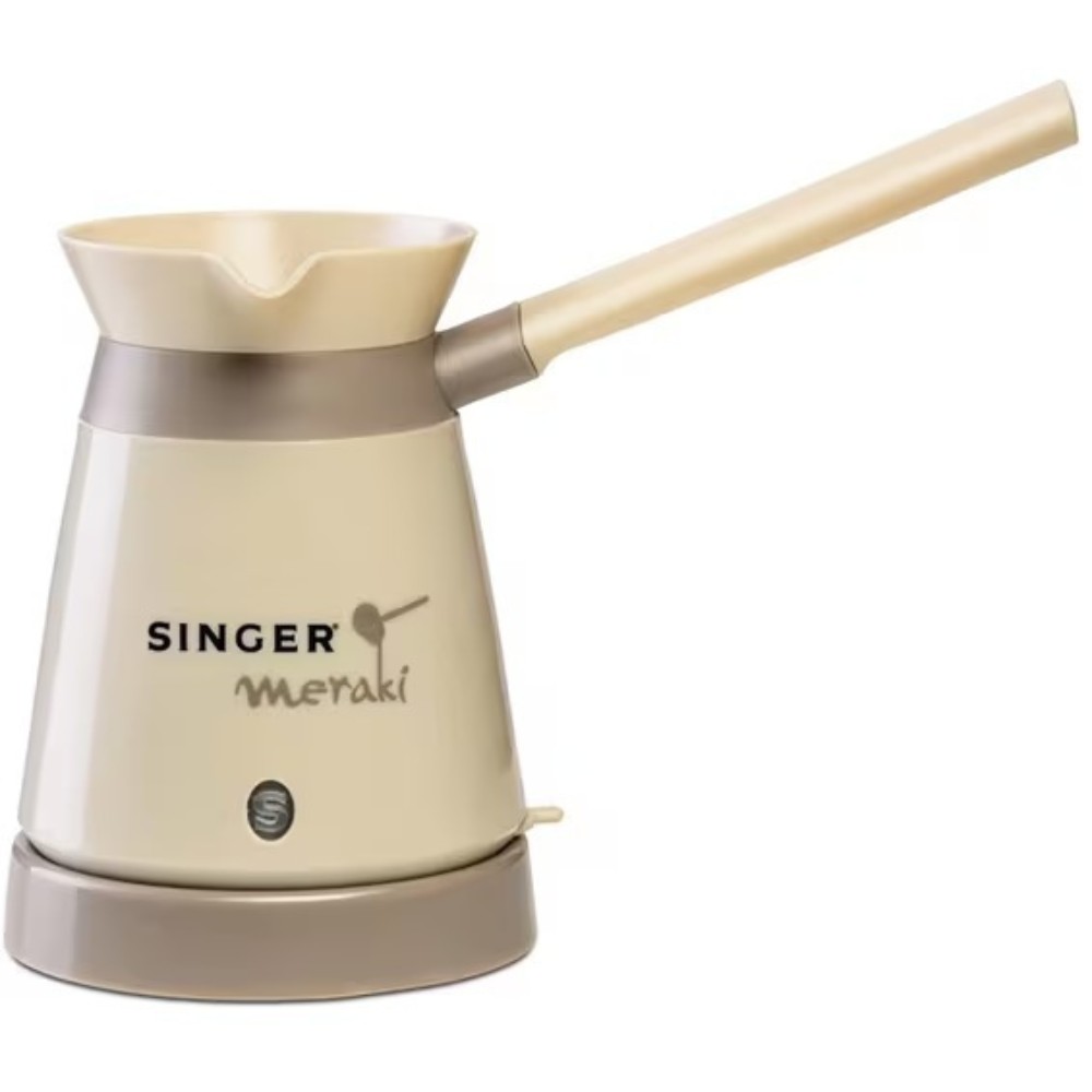 Singer CM1110CR Ηλεκτρικό Μπρίκι 800W με Χωρητικότητα 330ml Μπεζ