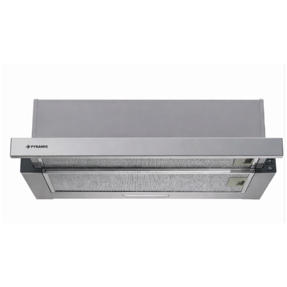 Pyramis PTC63413IX Συρόμενος Απορροφητήρας 60cm Inox 174030000