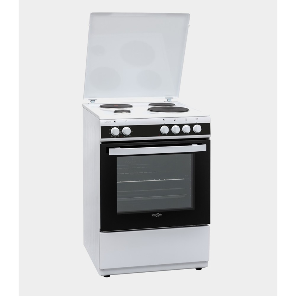Winstar WSTFS6519 Ηλεκτρική Κουζίνα 69lt με Εμαγιέ Εστίες Π60cm Λευκή