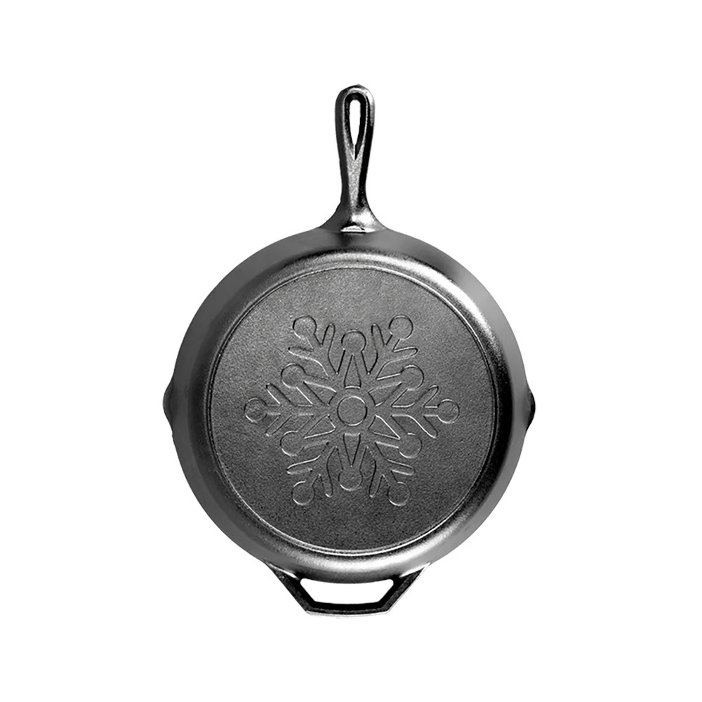 Lodge L10SKSF Μαντεμένιο Τηγάνι 30.48cm Snowflake Skillet