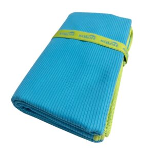 Solart 4947 Πετσέτα Θαλάσσης Microfiber 75x150cm Κοτλέ Μπλε/Λαχανί