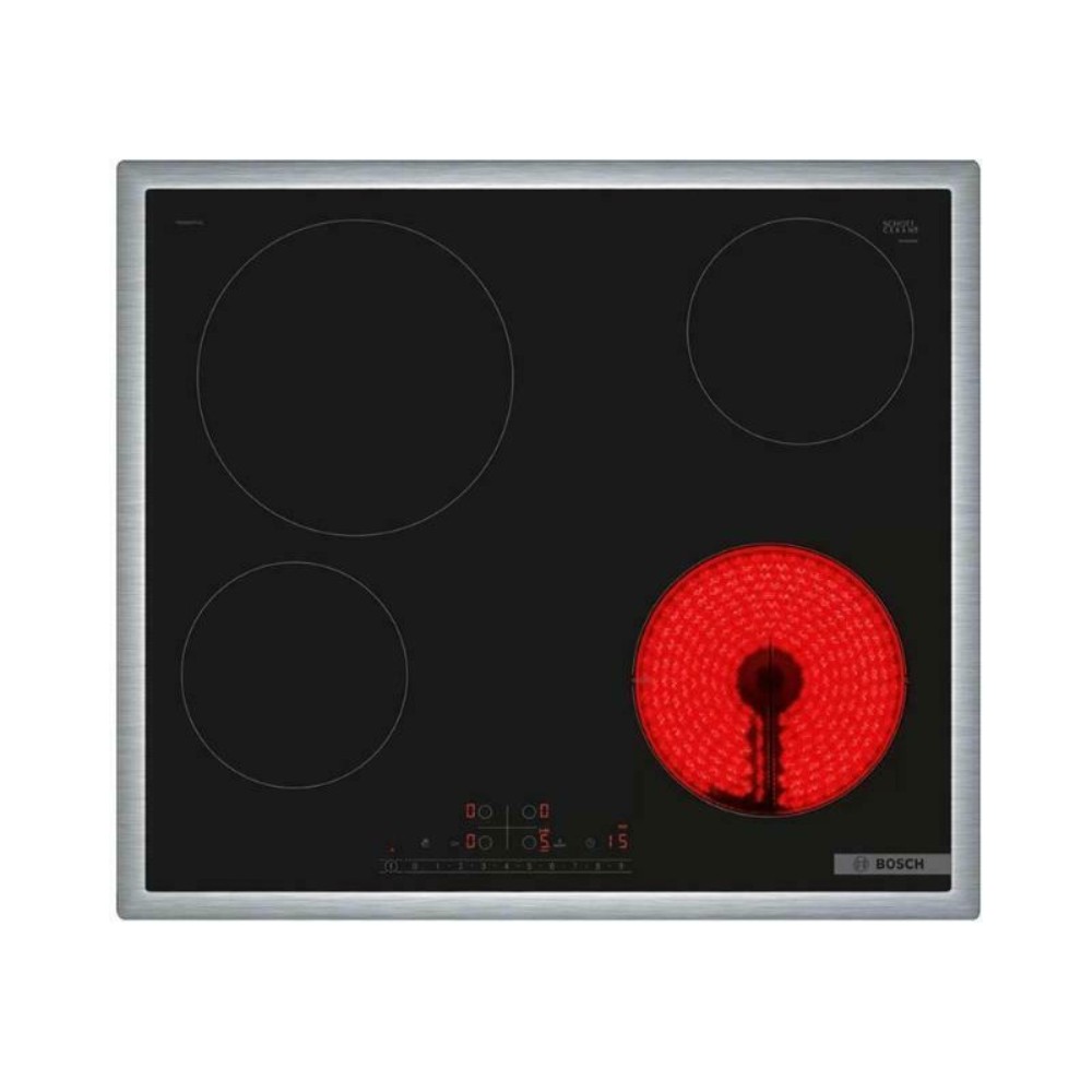 Bosch HBF134ES1 + PKE645FP2E Φούρνος άνω Πάγκου 66lt με Κεραμικές Εστίες Π59.4εκ. Inox - Image 3
