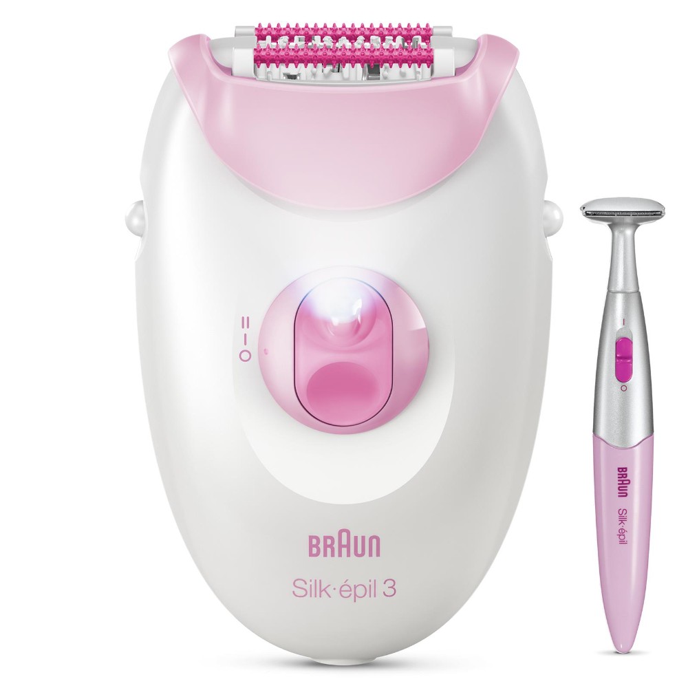 Braun SE3-202/N Silk Epil 3 Σετ Αποτρίχωσης Epilator για Σώμα & Μπικίνι