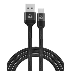 Powertech PTR-0202 Καλώδιο USB-C σε USB 1m 60W και 480Mbps Μαύρο