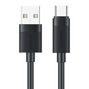 Usams SJ777USB01 Καλώδιο USB-C σε USB 1m 60W και 480Mbps Μαύρο