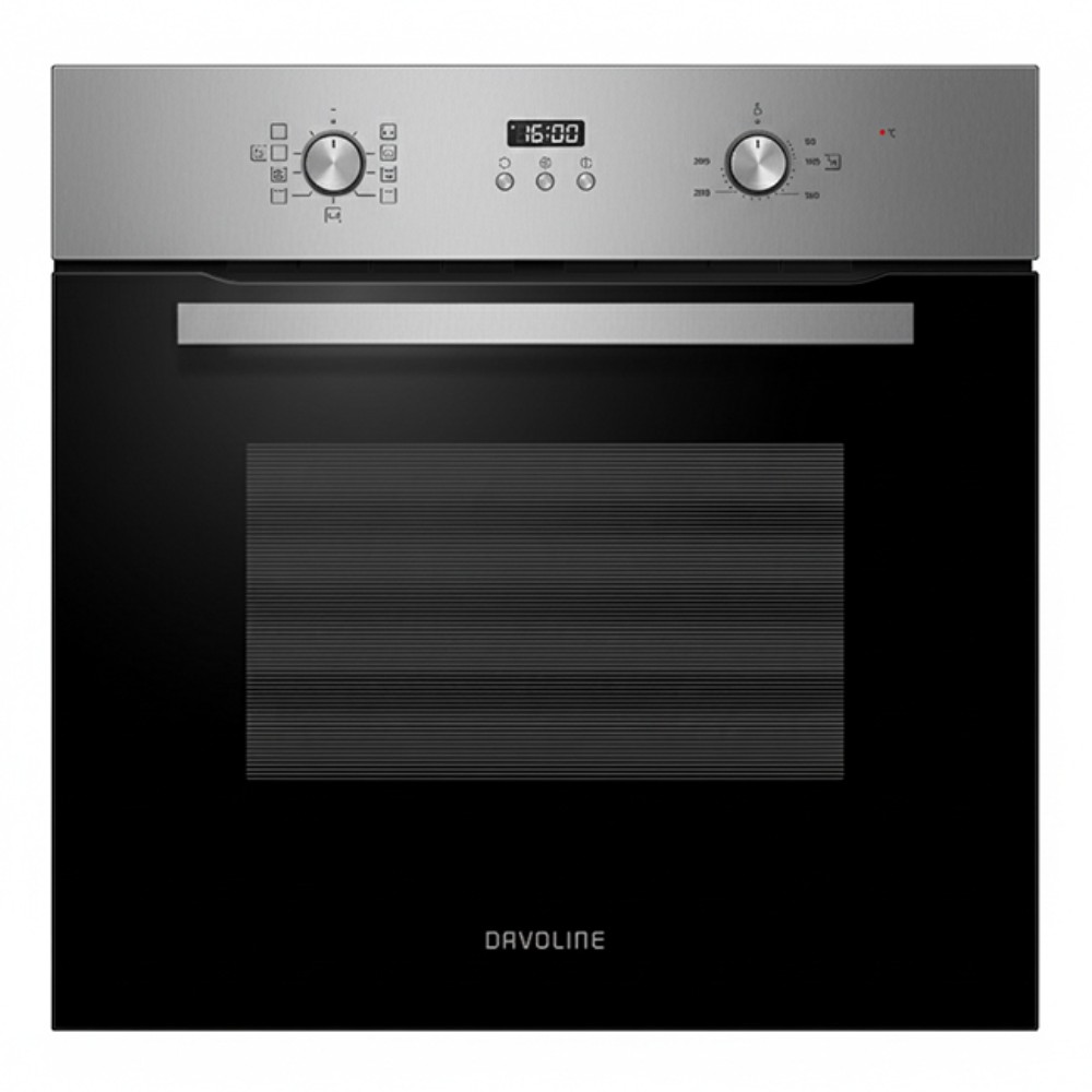 Davoline STAR BI O 0875 IX + BVC 6005 Φούρνος άνω Πάγκου 75lt με Κεραμικές Εστίες Π59.5εκ - Image 2