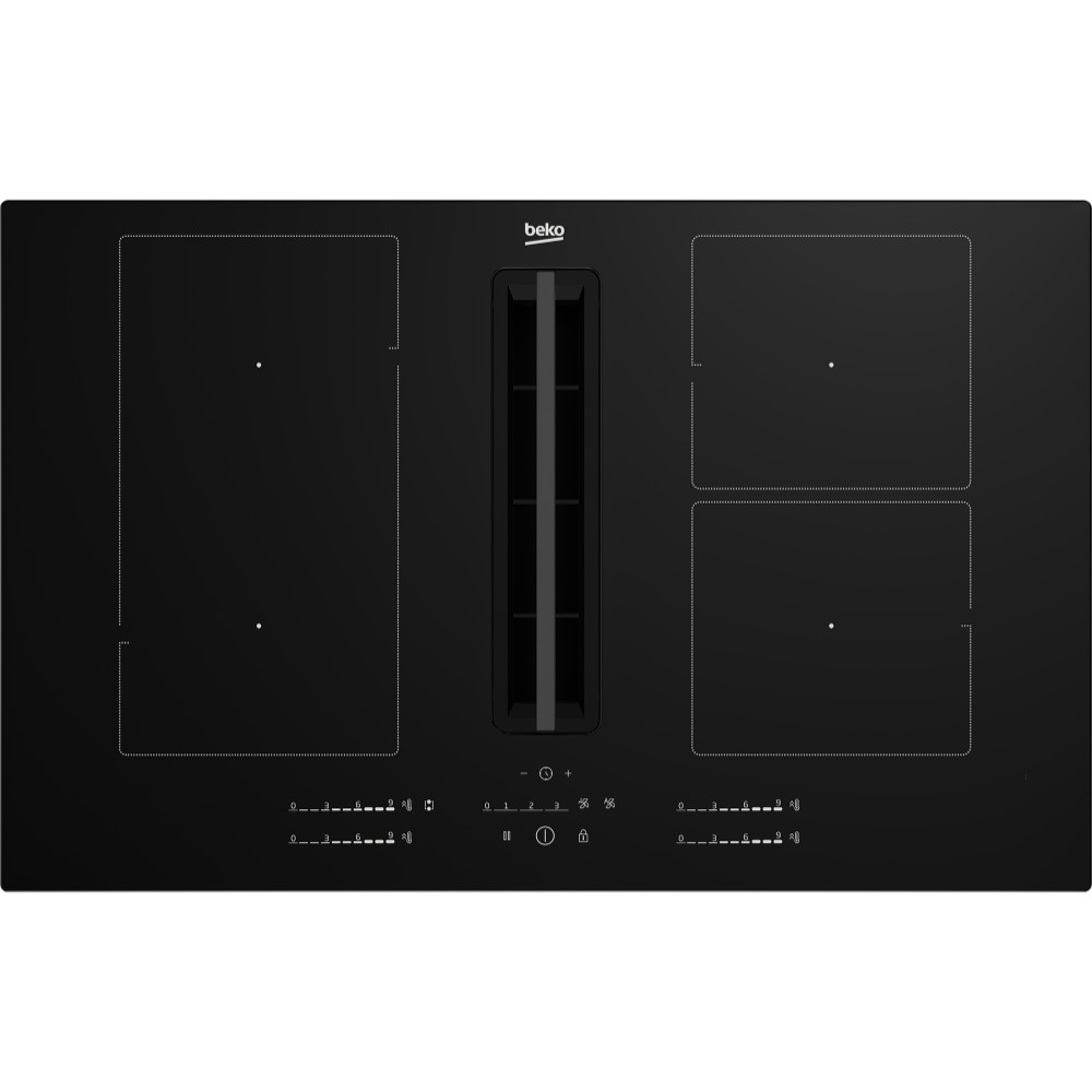 Beko HIXI 84700 UF Επαγωγική Εστία Αυτόνομη με Απορροφητήρα 58x52cm