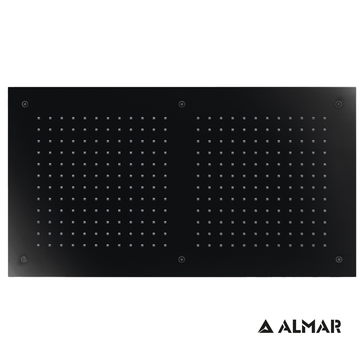 ΚΕΦΑΛΗ ΟΡΟΦ.TEMPTATION 70x38 ALMAR INOX BLACK MATT