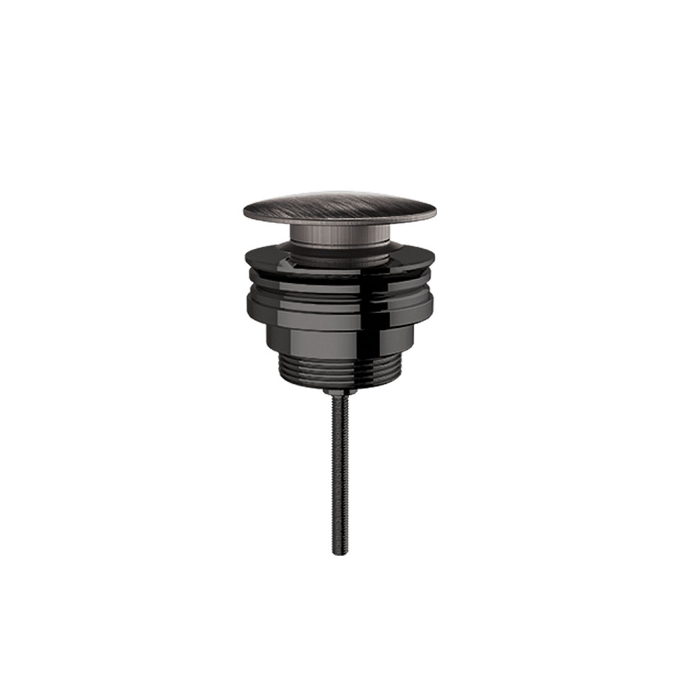 ΒΑΛΒΙΔΑ ΝΙΠΤ. CLIC-CLAC AISI316 INOX PVD BLACK BRUSHED