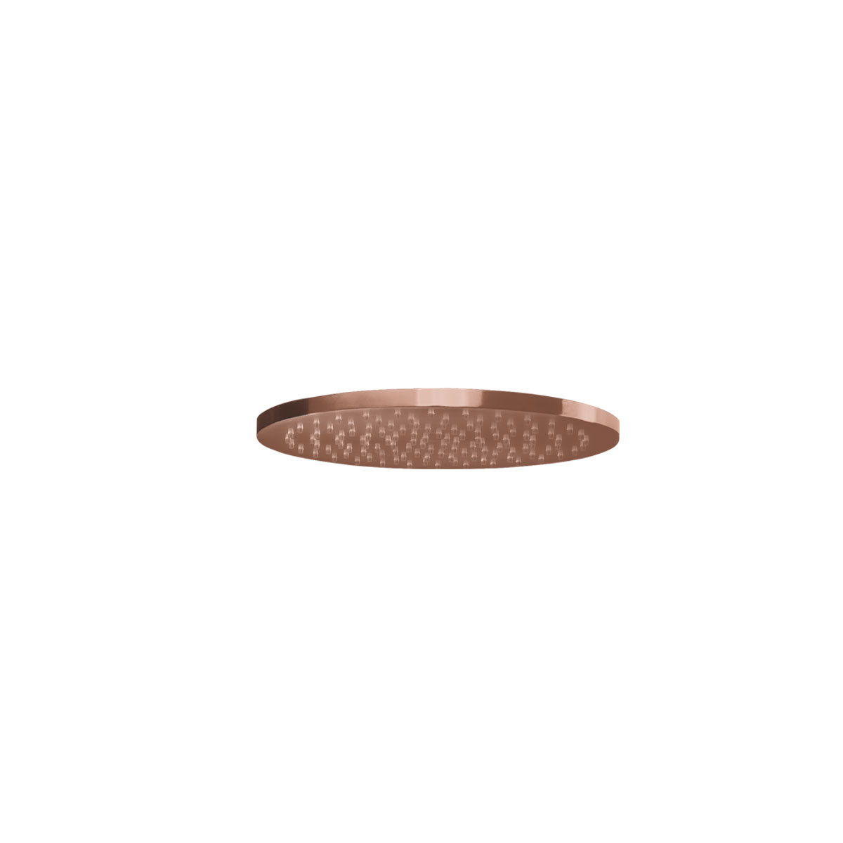 ΚΕΦΑΛΗ ΝΤΟΥΖ ΣΤΡΟΓΓΥΛΗ Φ25 AISI316 INOX PVD ROSE-GOLD