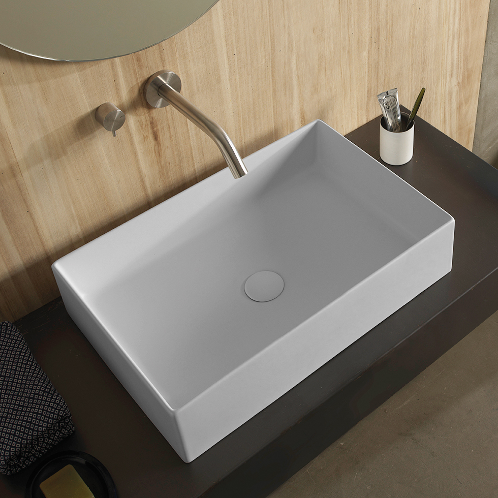 ΝΙΠΤΗΡΑΣ TEOREMA2.0 60x40 SCARABEO PEARL (WHITE MATT)