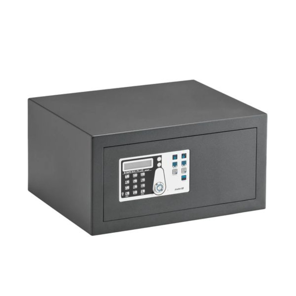 IndelB 30 Plus Smart Χρηματοκιβώτιο Υ22xΠ43xΒ35cm Γκρι