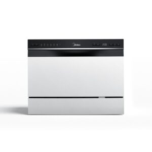 Midea MDWTT0602MW-W Πλυντήριο Πιάτων Πάγκου για 6 Σερβίτσια Π55xY43.8cm Λευκό