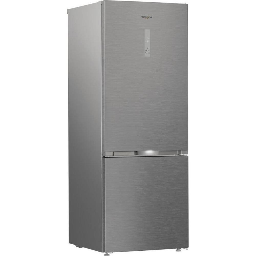 Whirlpool WHK2 6493 X4E Ψυγειοκαταψύκτης 490lt Total NoFrost Υ192xΠ70xΒ74.5cm Ασημί