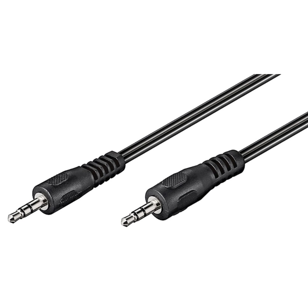 Goobay 50019 Καλώδιο Ήχου 3.5mm male σε 3.5mm male Μήκους 1.5m