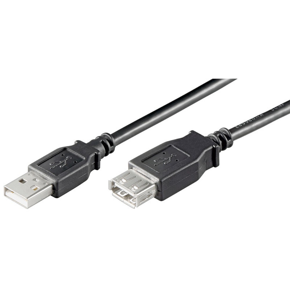 Goobay 68903 Καλώδιο Προέκταση USB-A male σε USB-A female Μήκους 1.8m