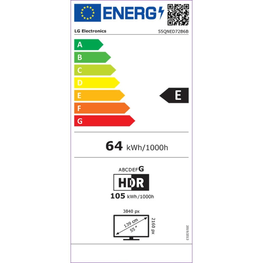 LG 55QNED72B6B Smart Τηλεόραση 55" 4K UHD QNED AI HDR (2026) - Image 2