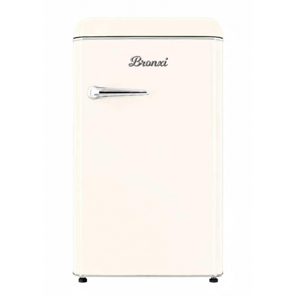Bronxi BX-8955 CR Retro Μονόπορτο Ψυγείο 118lt Υ89xΠ55xΒ58.5εκ. Μπεζ - Image 5