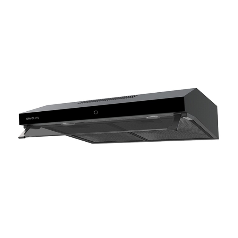 Davoline DELPHI PLUS 060 TC 2M BL Απορροφητήρας Ελεύθερος Π59.8cm Μαύρος 801016004
