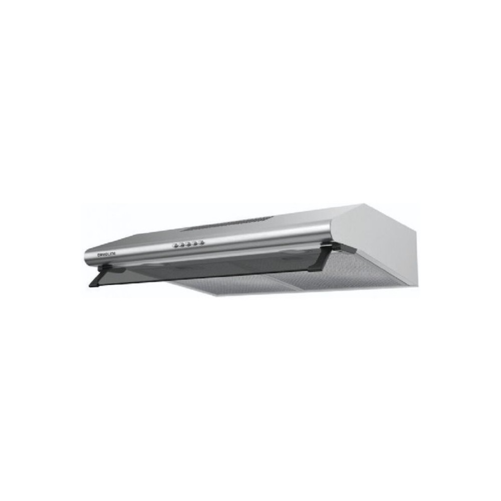 Davoline DELPHI PLUS 090 PB 2M IX Απορροφητήρας Ελεύθερος Π89.8cm Inox 801016014