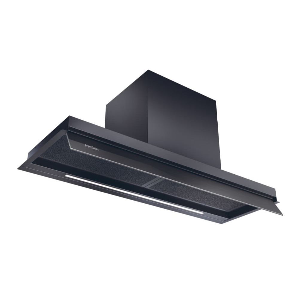 Haier HAPY9CBS4BG Απορρόφητήρας Καμινάδα 90cm Μαύρος 36901935 - Image 2