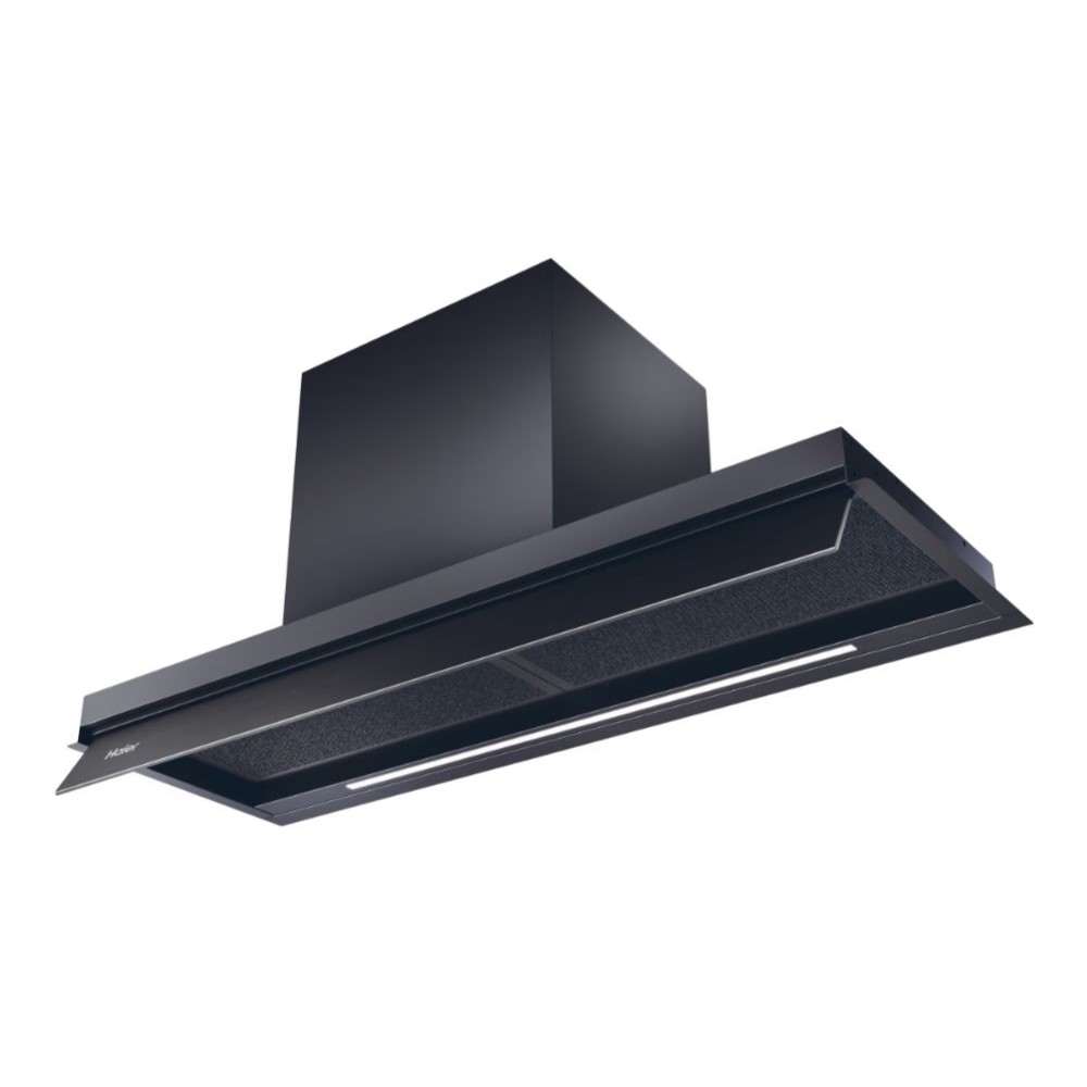 Haier HAPY9CBS4BG Απορρόφητήρας Καμινάδα 90cm Μαύρος 36901935 - Image 4
