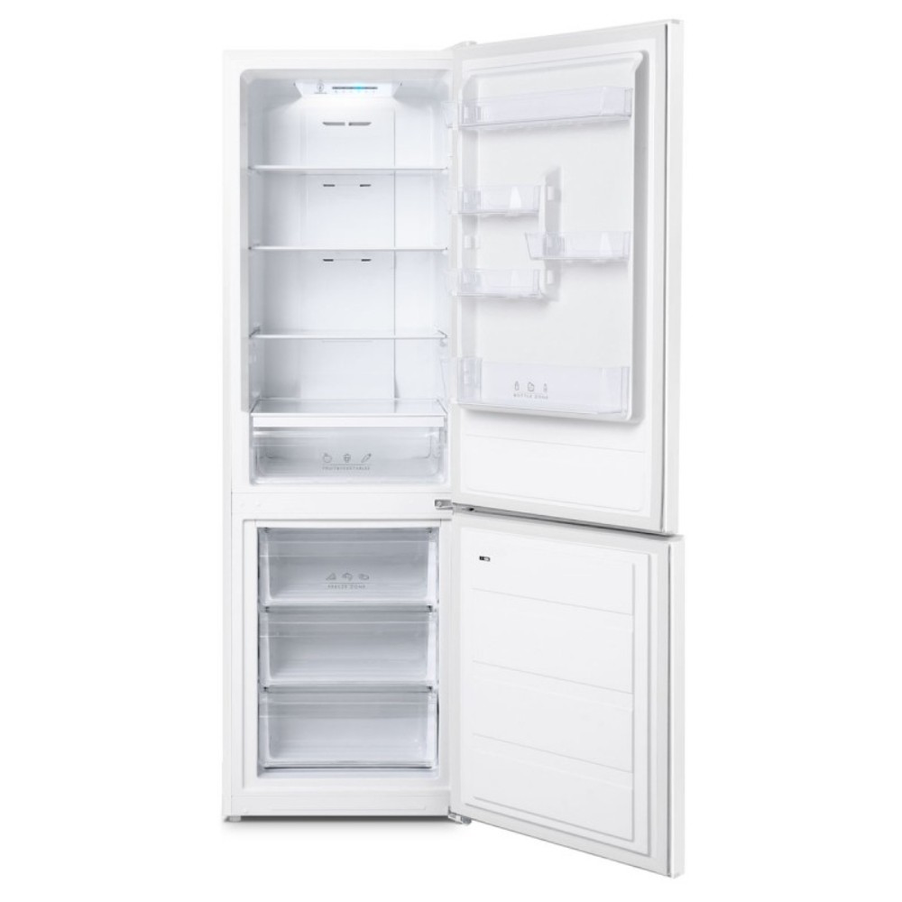 Nobu NBM1860WE Ψυγειοκαταψύκτης 310lt NoFrost Υ188xΠ59.5xΒ63cm Λευκός 260001842 - Image 2