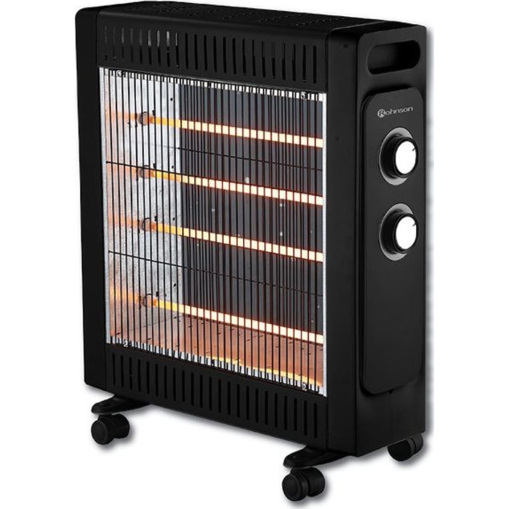 Rohnson R-8013 Θερμοπομπός Δαπέδου 2200W Μαύρος