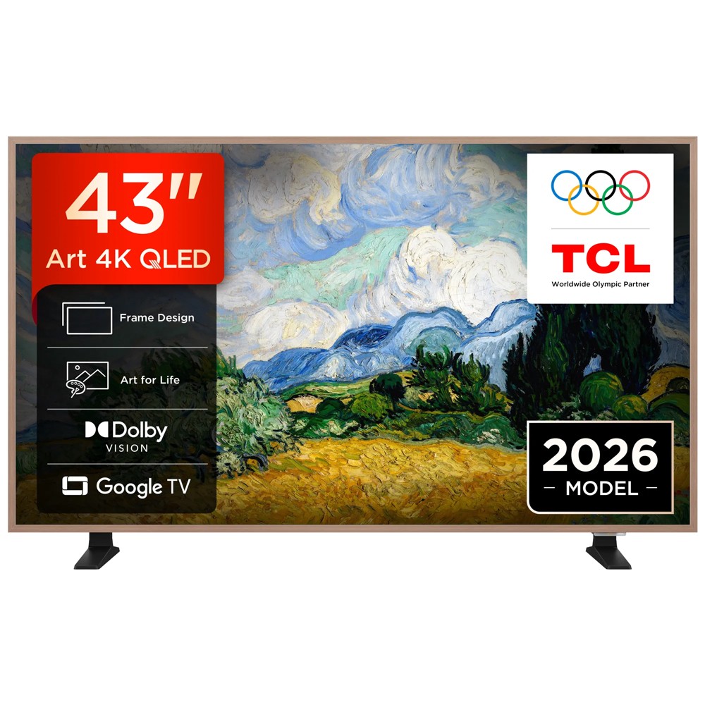 TCL 43A400 Pro Art Smart Τηλεόραση 43" 4K UHD QD-Mini LED HDR 2026