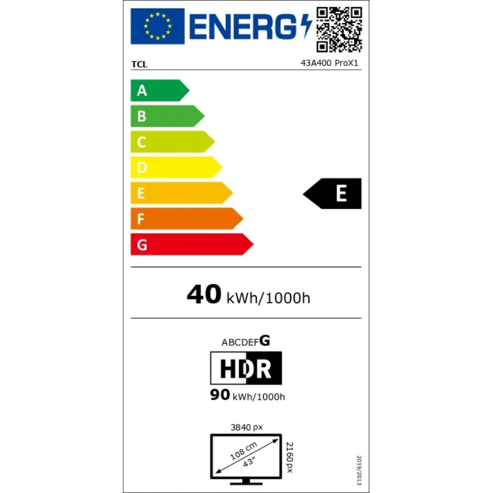 TCL 43A400 Pro Art Smart Τηλεόραση 43" 4K UHD QD-Mini LED HDR 2026 - Image 2