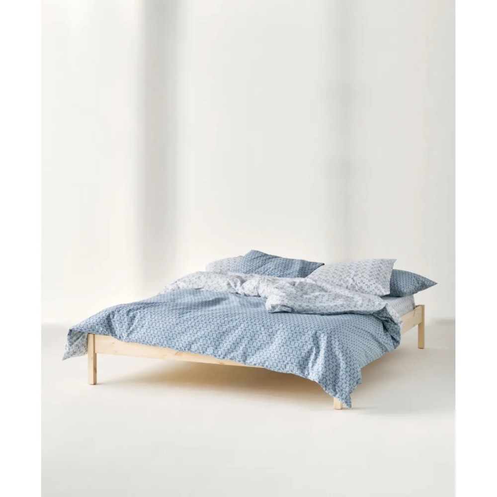Kentia Kivo Σετ Σεντόνια Υπέρδιπλα 4 Τεμαχίων Blue- White 240x270